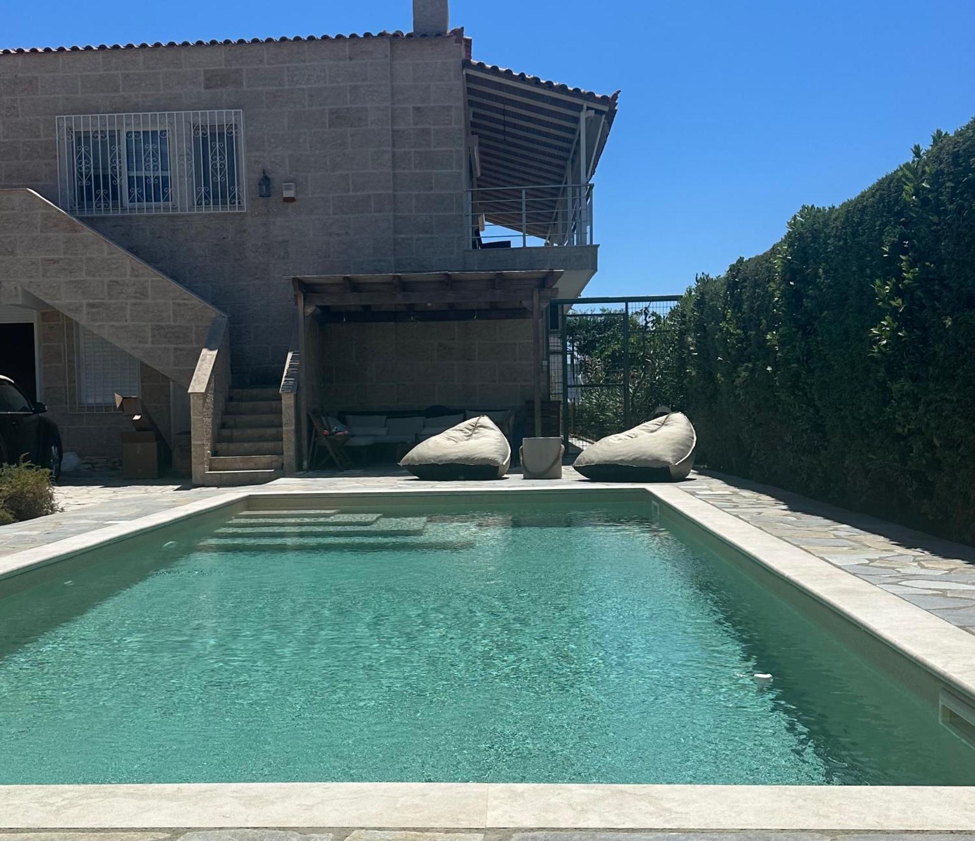 Villa Agia Marina 5M Walk To The Beach With Private Pool Exterior foto
