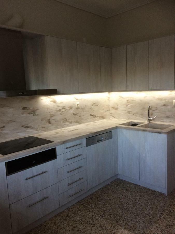Villa Agia Marina 5M Walk To The Beach With Private Pool Exterior foto